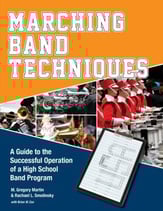 Marching Band Techniques book cover